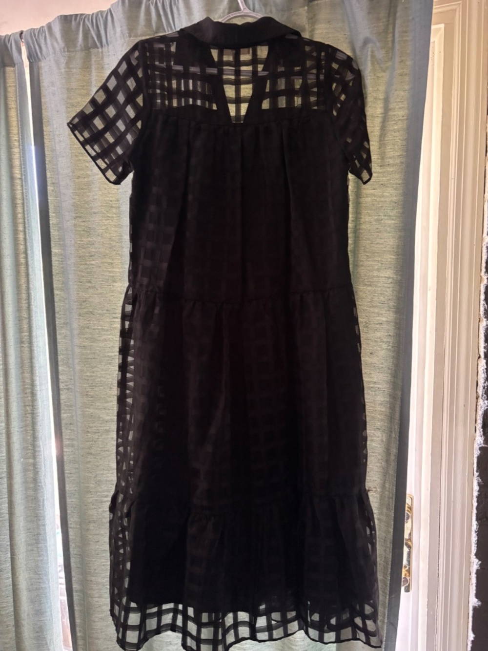 Small Black Boutique Midi Dress - Picture 3 of 5